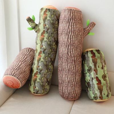 Креативная имитация пня Подушка-игрушка плюшевая кукла Большое дерево Домашняя диванная подушка Подушка Мальчик Тряпичная кукла