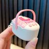 Cute Voice Recorder Keychain Cartoon Sound Making Keychain  Backpack Decoration