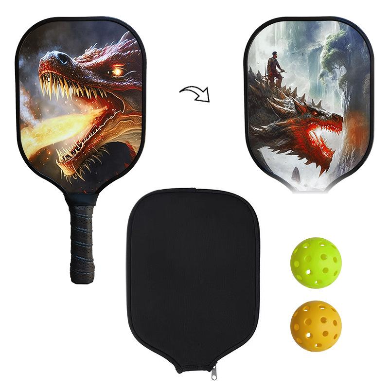 Glass Fiber Dimension Peak Racket Honeycomb Outdoor Sports Glass Fiber Peak Racket
