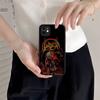 Чехол для телефона S-Slayers Band для IPhone 16 15 14 13 12 11 Pro Max Plus X XS MAX Черный Матовый Чехлы для Телефона