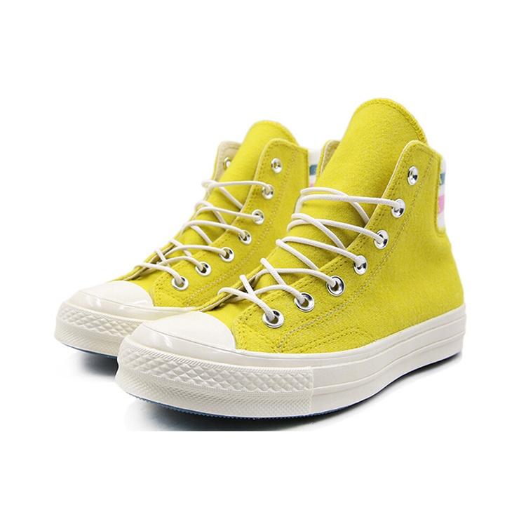 Converse Chuck 70 Retro Stripe High 'Bold Citron' Men's 163366C