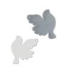 Flexible Silicone Dove Hanging Tag Molds Hanging Ornament Mold Suitable for Craft Baking Party Decor and Holiday Present
