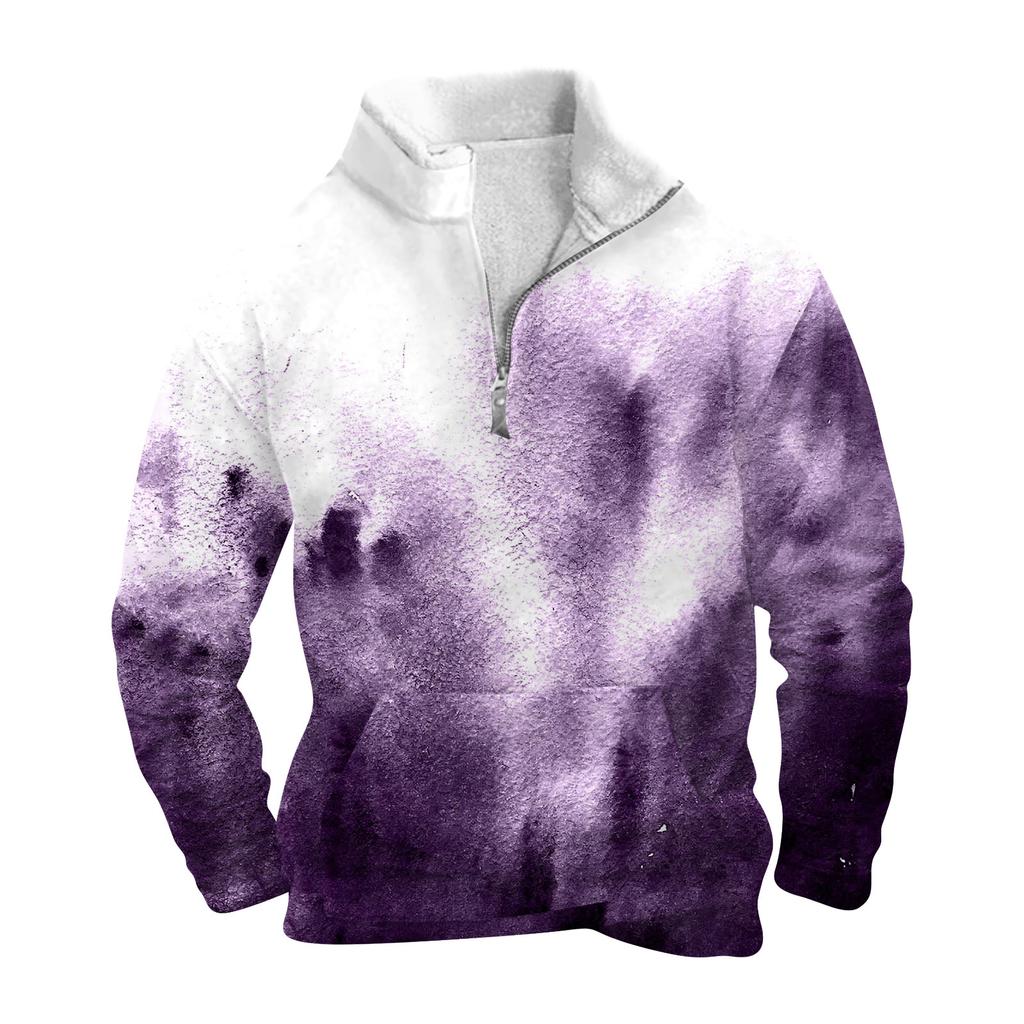 Весенне-осенняя мужская толстовка с воротником-стойкой на открытом воздухе, повседневные свитера, топы