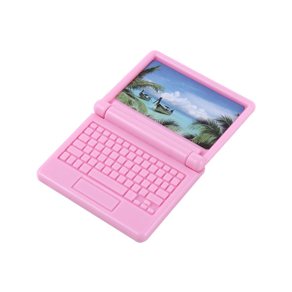 Decor DIY Accessories Dollhouse Furniture Dollhouse Computer Simulation Laptop Dollhouse Miniature