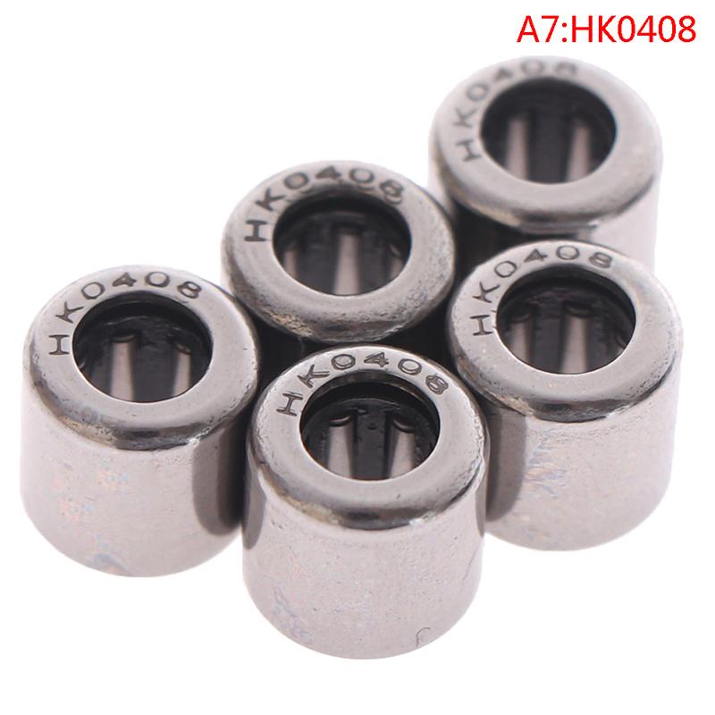 5 шт. подшипников серии Hk Hk0306 Hk0608 Hk0810 игольчатый роликовый подшипник с вытяжным кольцом