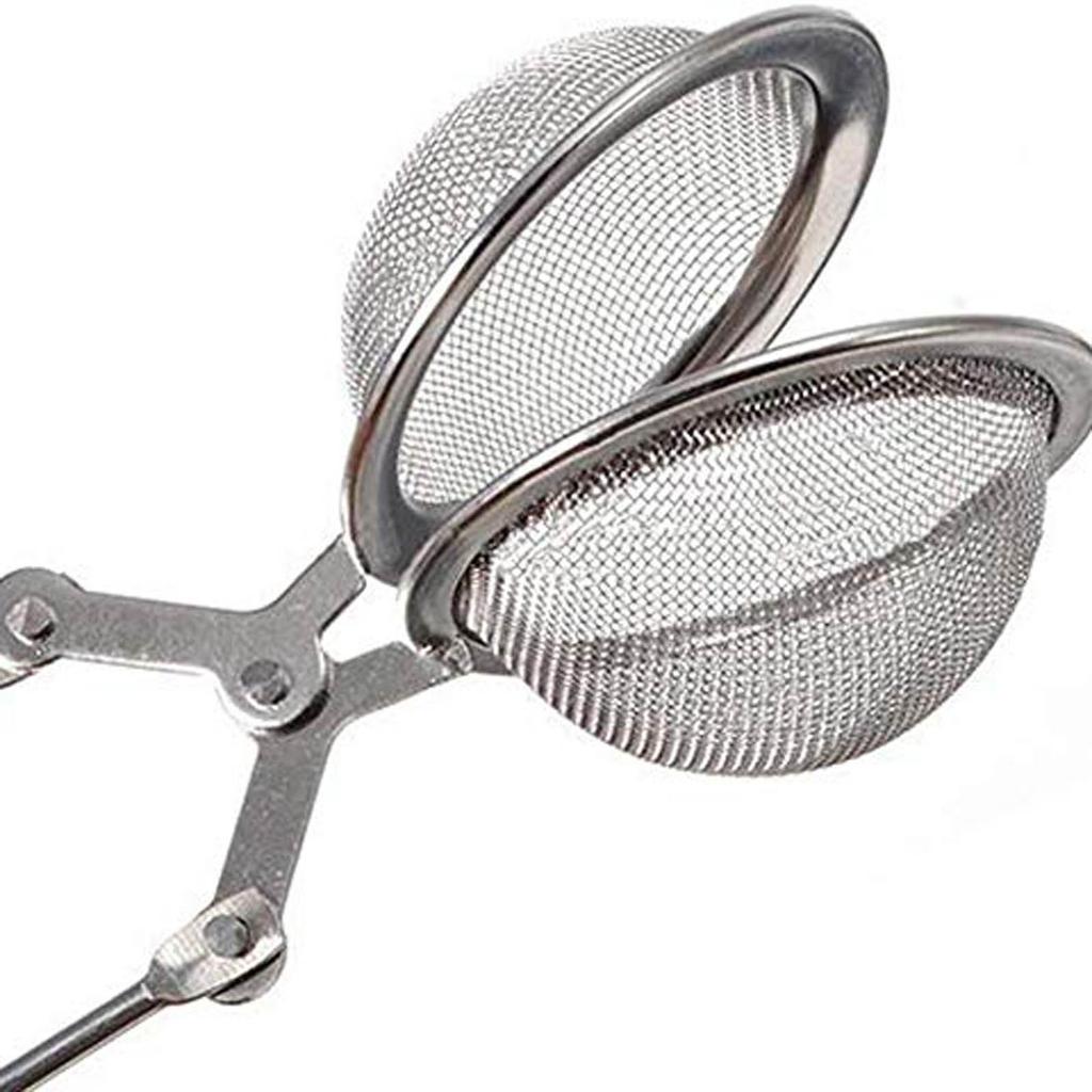 Ложка из нержавеющей стали, чайные листья, сетчатый шарик для заварки, фильтр-сито