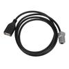 Кабель-адаптер USB-мама для автомобильного CD-плеера MP3 MP4, шнур для преобразования звука, замена для Mazda