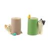 Cat Ornaments Single Pencil Holder Cute Cat And Mouse Pencil Stand Container  Office Stationery