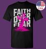 Faith Over Fear Cross Graphic T-shirt