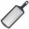 [.co.jp Exclusive] Shimomura Kogyo Antibacterial Japanese-Made Verdun Black Stainless Steel Grater for Grating Daikon Radish, Dishwasher Safe, VB-609,