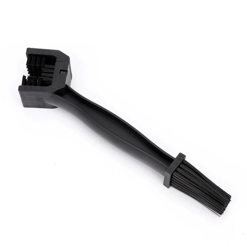 Bike Chain Cleaner Bicycle Motorcycle Chain Cleaning Brush Dual Heads Cycling Cleaning Kit Chain Cleaner Scrubber Tool Kit