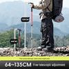Beishanlang Outdoor Ultralight Foldable Aluminum Trekking Pole