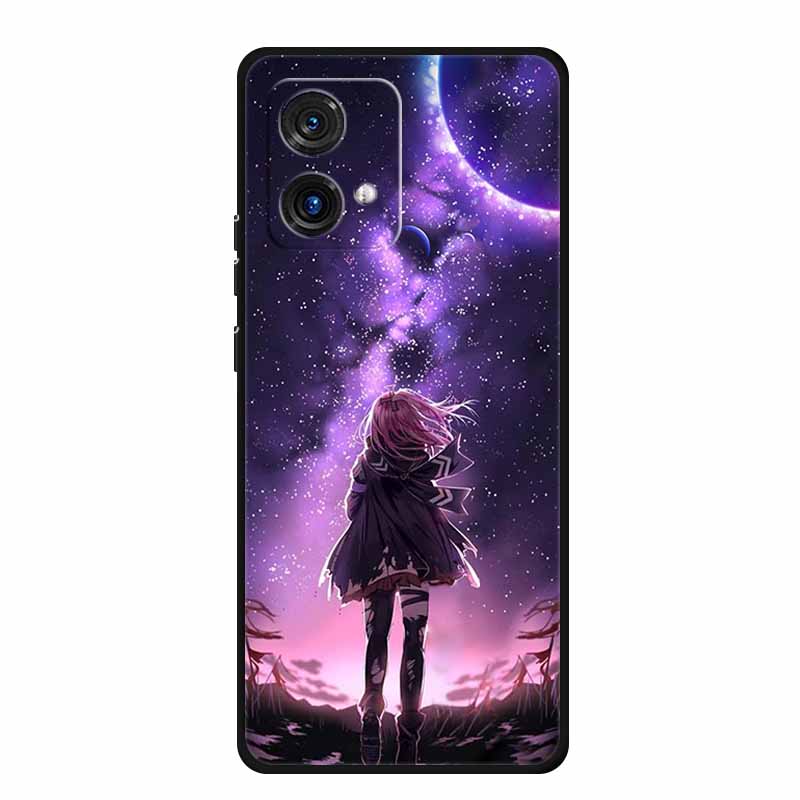Для Motorola Moto G84 G54 5G Чехол Модный Мягкий Силиконовый Чехол из ТПУ Чехлы для Телефона для Moto G54 MotoG84 2023 Оригинальный Новый Тигр Capa