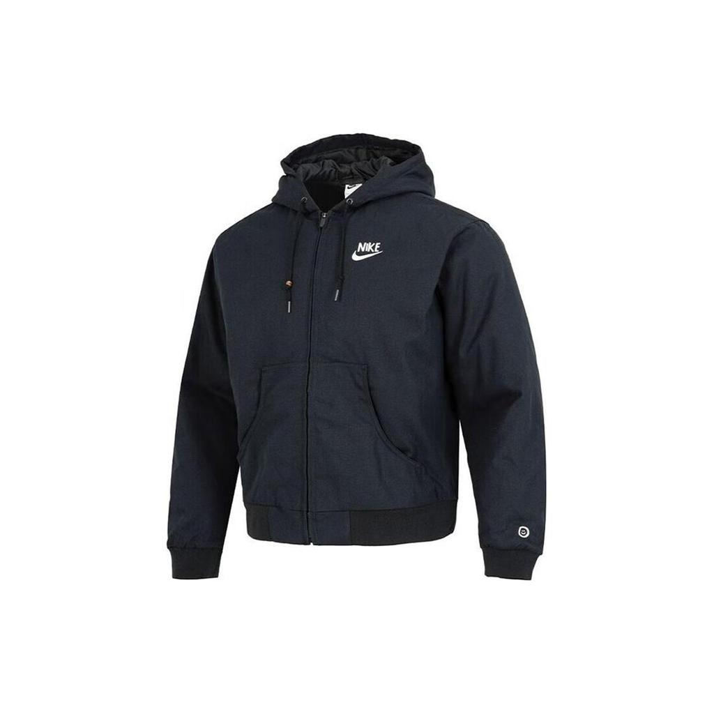 Nike Куртки Мужские Черные С Капюшоном Умеренные Другие DQ4184-010