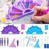 Large Capacity Beading Plates Diamond Painting Pen Diamond Painting Tray Kits Cross Stitch Tools