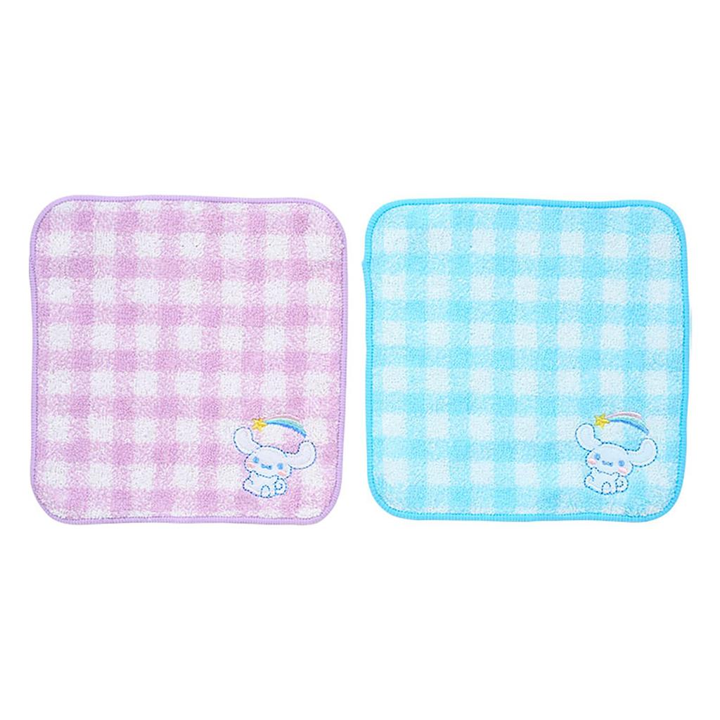 Sanrio Mini Towel Set of Antibacterial with Name 275891 (SANRIO) 2, Cinnamoroll, Children's Size, Treatment, Space,