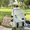 Рюкзак для ученика средней школы, мужской однотонный рюкзак, женский дорожный рюкзак