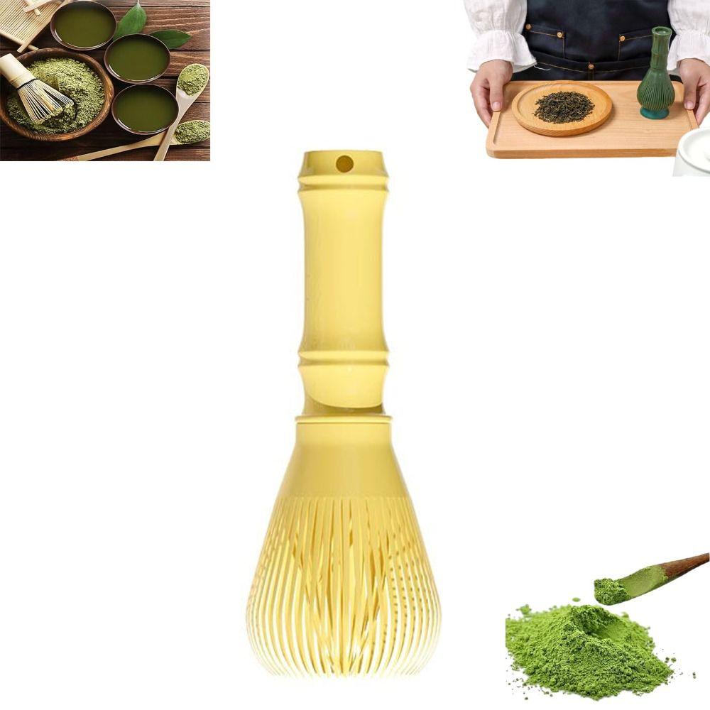 Hangable Resin Whisk ABS Green Tea Powder Whisk Portable Matcha Whisk