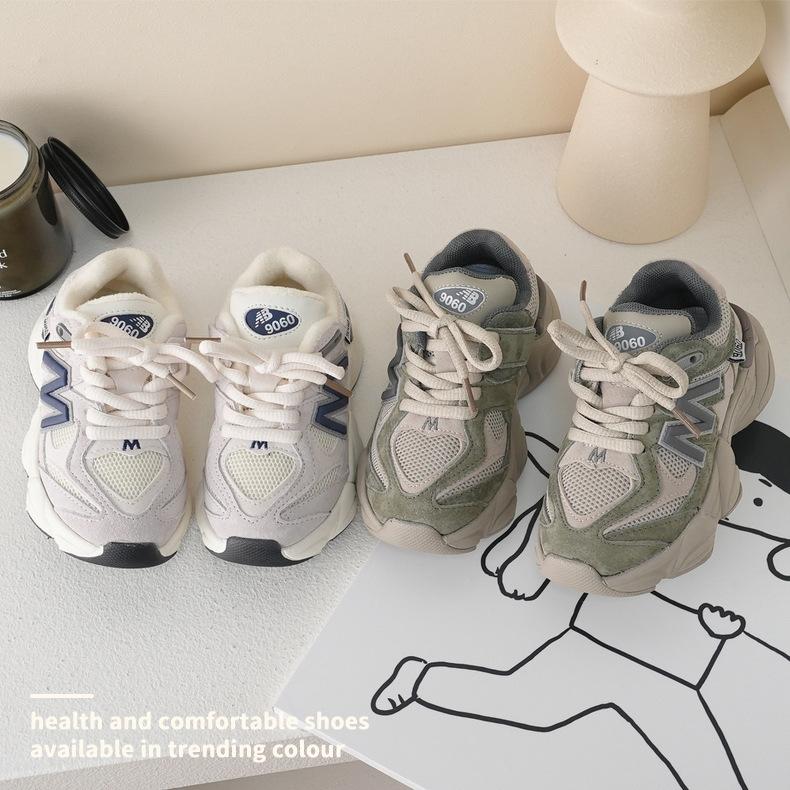 Детские кроссовки [Alphabet Sports] Весна и Осень Новые 23107 Мальчики и Девочки Юаньцзу Зеленый Серый Маленькие Дети Старшие Дети EVA