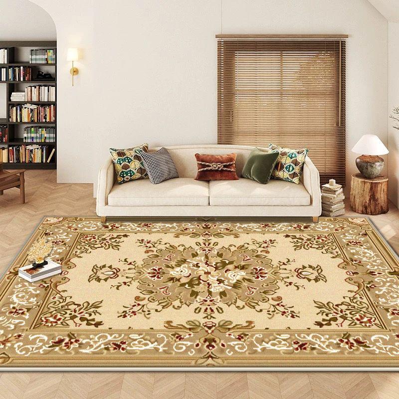 Богемный Ретро Ковер для Гостиной Американский Стиль Декорация Дома Легкая Чистка Моющийся Коврик Ковер для Спальни Гардеробной Входной Дверной Коврик