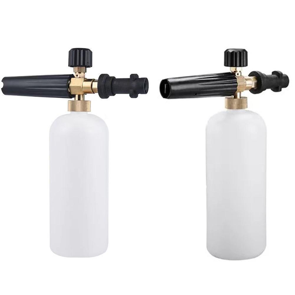 Регулируемая пенная насадка для мойки высокого давления 1 л, пистолет для мойки автомобиля с пеной, мойка высокого давления для Karcher серии K