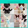 Cute Devon Rex Cat Doll Short Plush Pp Cotton Filled Companion Doll For Teens