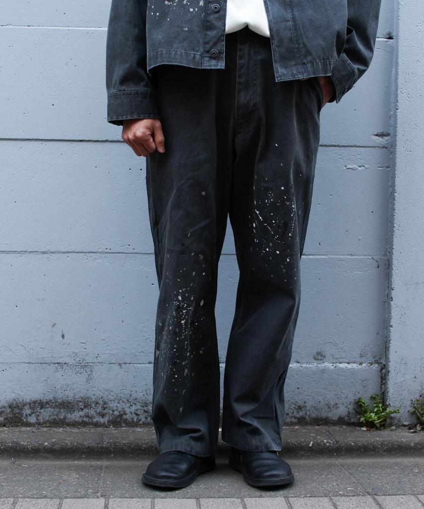 Snow Peak Sulfur Dyed Fade Painted Pants Long Size S PT-26SU005 - Pants, Pants, Men's & Women's, CHARCOAL,