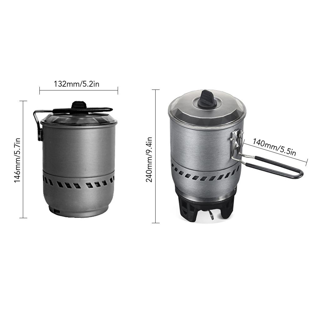 2100 Вт газовая плита для кемпинга с сумкой для переноски, уличная газовая плита для пеших прогулок, рыбалки, альпинизма