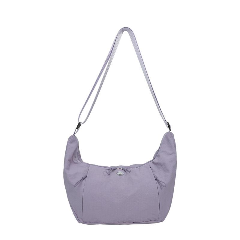 New Bags, Dumpling Bags, Croissant Bags, Fitness Yoga Bags, Canvas Shoulder Bodywash Bags, Women's Hand-held Armpit Wandering Bags