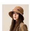 High Order Wool Hat Korean Felt Fisherman Hat Goddess Light Luxury High-end Woolen Basin Hat