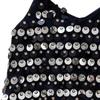 Блестящий топ-топ для клубной вечеринки Shimmer Camisole Club Party Costume Fashion Festival Beach Girls