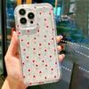 Love Heart Soft Clear Phone Case For iPhone 16 16e 15 14 Pro Max 11 13 12 Mini XR XS 7 8 16 Plus SE2 Anti-fall Shockproof Cover