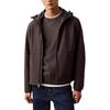 Solid Color Comfortable Hooded Pilot Long Sleeve Jacket Men Jackets 40EM552-021