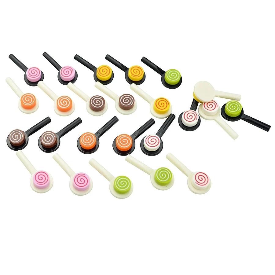 DlY Мини-фигурки для еды, фигурки из строительных блоков, хлеб, рыба, фрукты, курица, краб, хот-дог, торт, пицца, морковка, коробка, креативные игрушки, детали города, кирпич