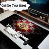 Custom Name Mouse pad Bristol Fc Crest Mouse Pad Desk Mat, Non-Slip Rubber Backer Pad For Computer Notebook Gaming Mouse Pad Birthday Gift