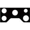Stain-resistant Silicone Gas Stove Protector Mat Grease-proof Gas Stove Gasket  Housewife