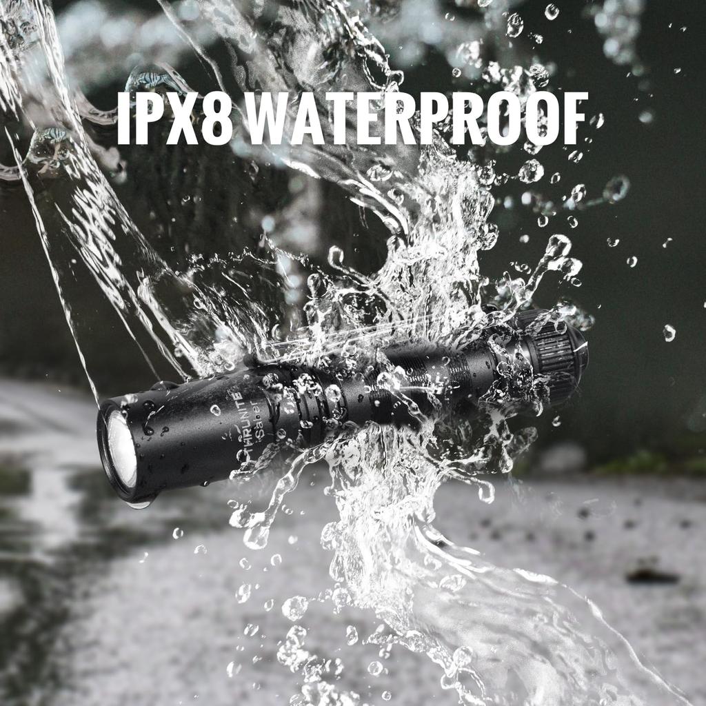 ThruNite SABER Компактный и Легкий EDC 659 Мощный Ручной Фонарь с Несколькими Фонарями с IPX8 Идеально Подходит для Ночных Прогулок на Открытом Воздухе, Катастроф, Преступности