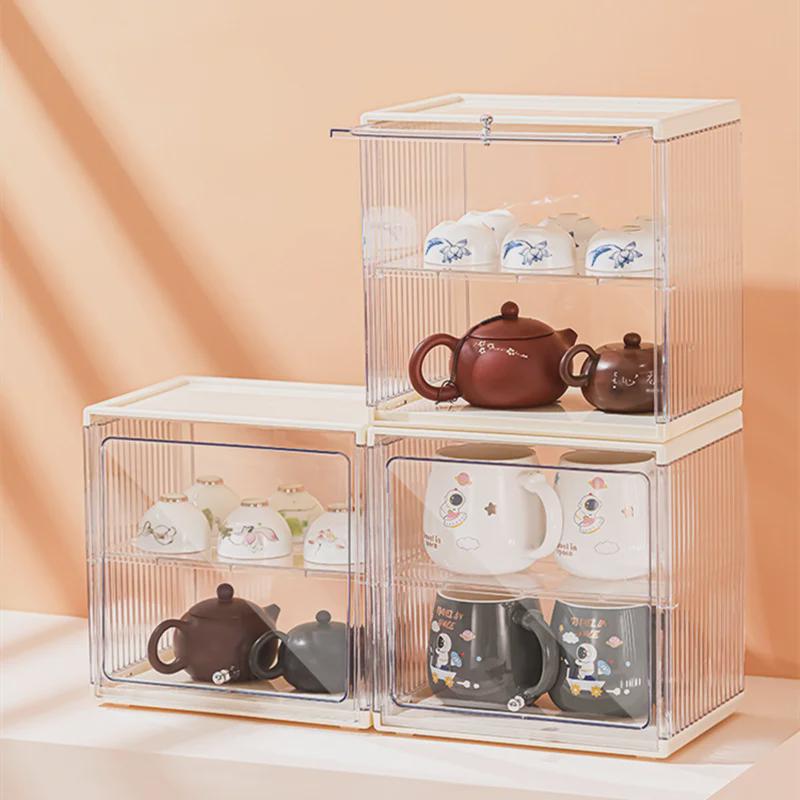 Water & Tea Cup Dust-Proof Storage Rack