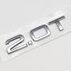 2026 3D ABS Car Sticker Letters Logo 1.8T 2.0T 3.0T Emblem Rear Trunk Badge For 4YTFG A1 A3 A4 A5 A6 A7 A8 Q2 Q3 Q5 Q7 TT Accessories