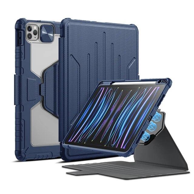 For iPad Pro 12 9 Case 2022/2021 Magnetic Case For iPad Pro 11 for iPad 10th Generation Multifunctional Leather Case