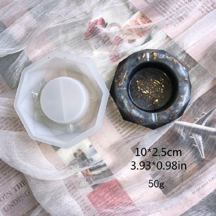 Ручная форма из УФ-кристаллической эпоксидной смолы для поделок DIY, мыла, воска, гипса, смолы