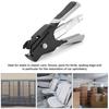 Spring-Loaded C-type Hog Ring Pliers Auto Feed Staple Plier  for Animal Fence and Mattresses