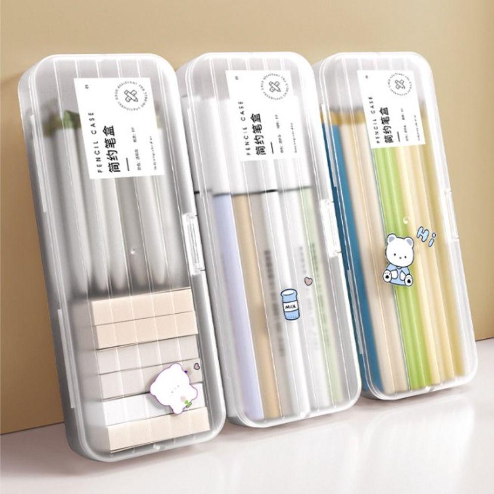 Водонепроницаемый пенал для ручек, многофункциональный настольный органайзер, коробка для хранения, пенал для рисования