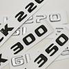 3D ABS Car Sticker Logo GLK220 GLK300 GLK350 Rear Trunk Letters Badge Emblem For Mercedes Benz GLK Series GLK220 GLK300 GLK350