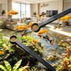 3Pcs Multi-Size Aquarium Fish Feeding Spoon With Accurate Portion Control Perfect For Home Fish Tank Aquarium Hobbyists