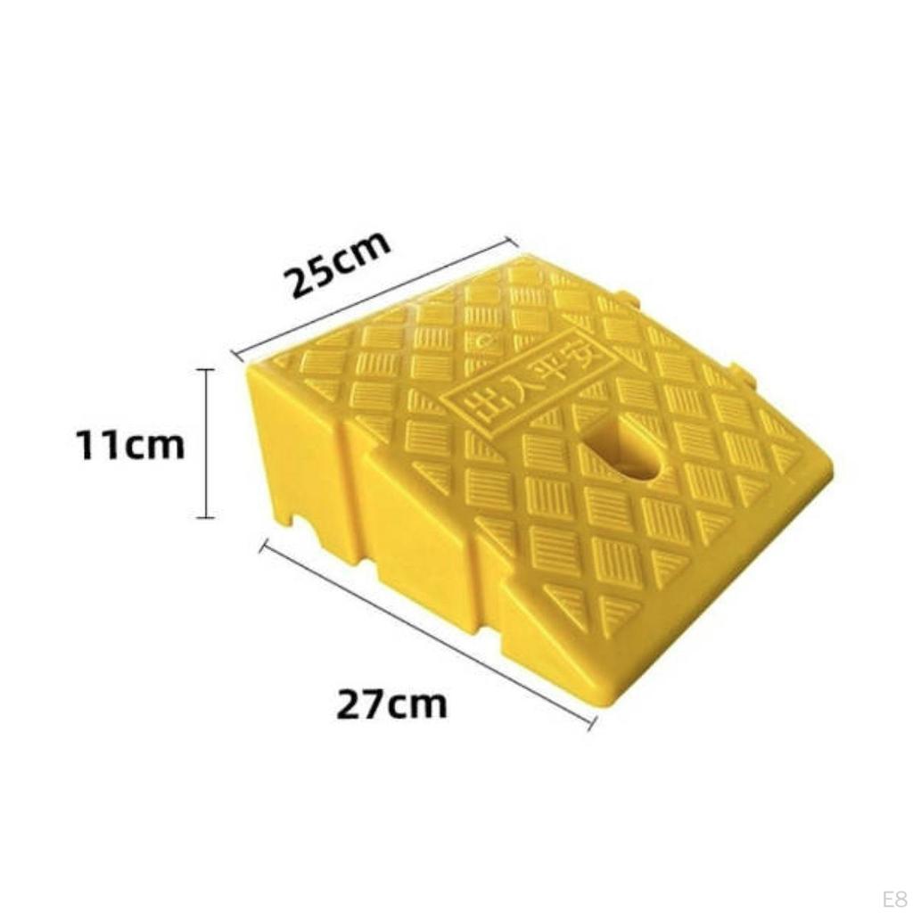 Curb Ramp Bridge for Cars And Wheelchairs In Driveway Applications