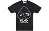 Футболка Comme Des Garcons Play с перевернутым контурным сердцем AZ-T114-051-1