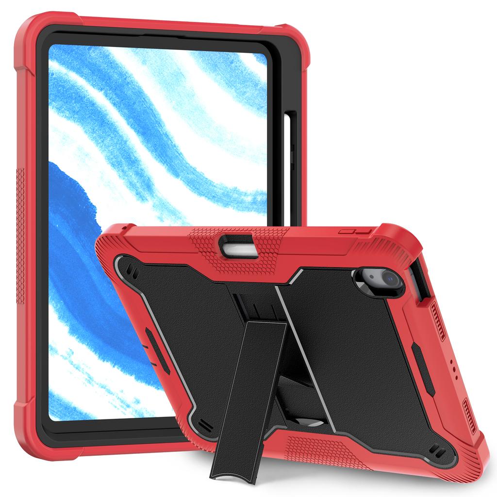 Для iPad Эйр 11 (2025)/(2024) Чехол Силикон+ПК Чехол для планшета с устойчивой подставкой