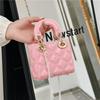 2025 Summer Mini Diamond Pattern Jelly Bag - PVC Pearl Crossbody for Kids & Women