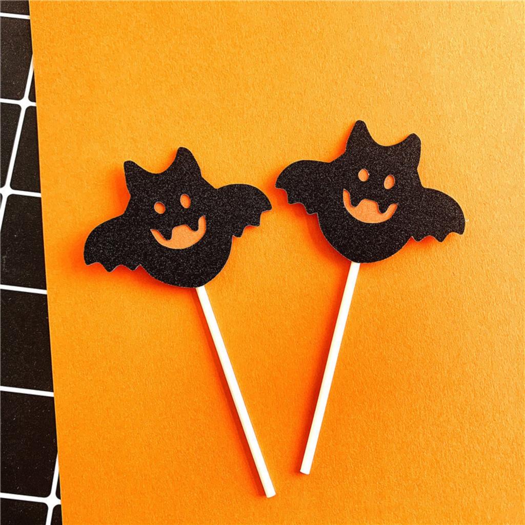 Halloween Decoration Collection: Pumpkin BatWitch GhostCastle Cake Decoration, Funny Party Outfits